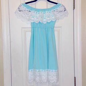 Girls Off Shoulder Dress